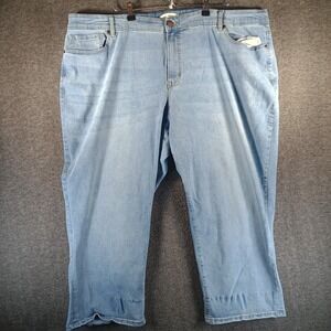 Lane Bryant Jeans Women 26 Flex Magic Waistband Mid Rise Boyfriend Capri Sig Fit